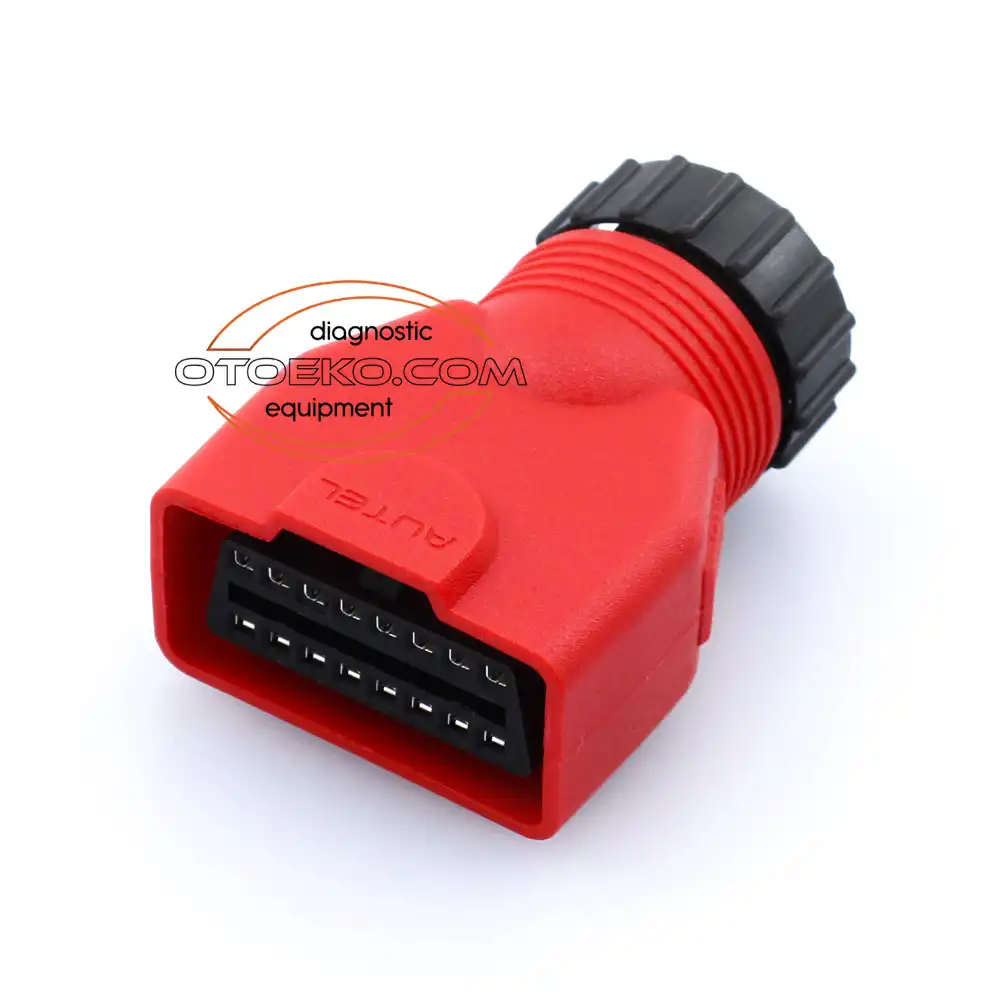 فيشة وأدابتر تحويل شاحنات سكانيا Autel Scania 16-Pin الدائرية إلى 16-Pin OBD2 (Scania-16 للفئة الرابعة) - 4
